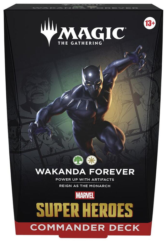 MTG: Marvel Super Heroes - Wakanda Forever Commander Deck (TCG)
