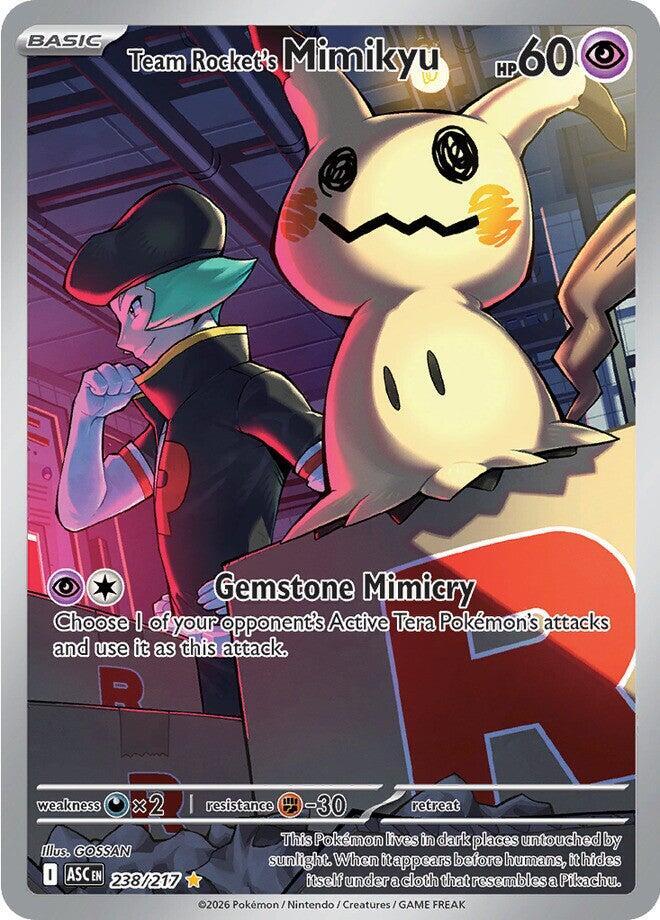 Pokemon TCG: Team Rocket's Mimikyu - 238/217 - ME: Ascended Heroes (TCG)