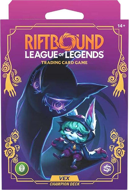 Riftbound TCG: Unleashed Champion Deck - Vex (TCG)