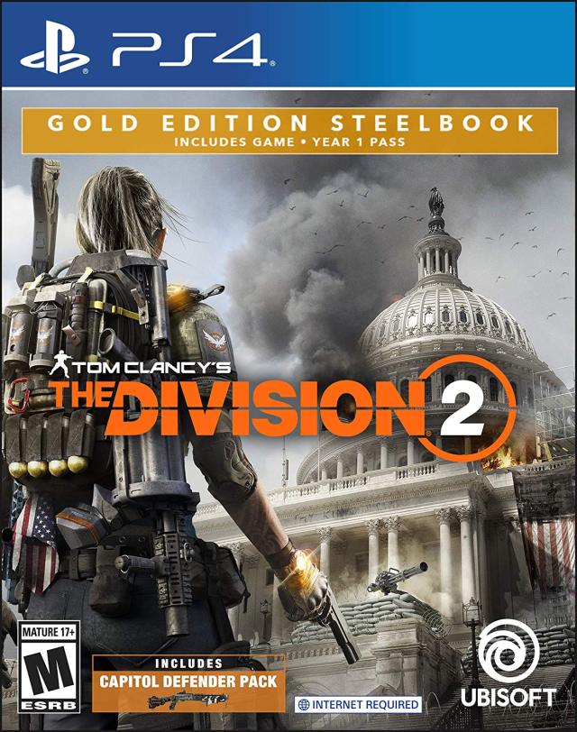 Tom Clancy's The Division 2 Gold Edition Steelbook (Playstation 4)