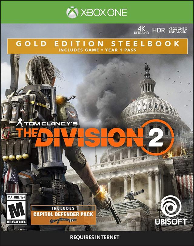 The Division 2 Gold Edition Steelbook (Xbox One)