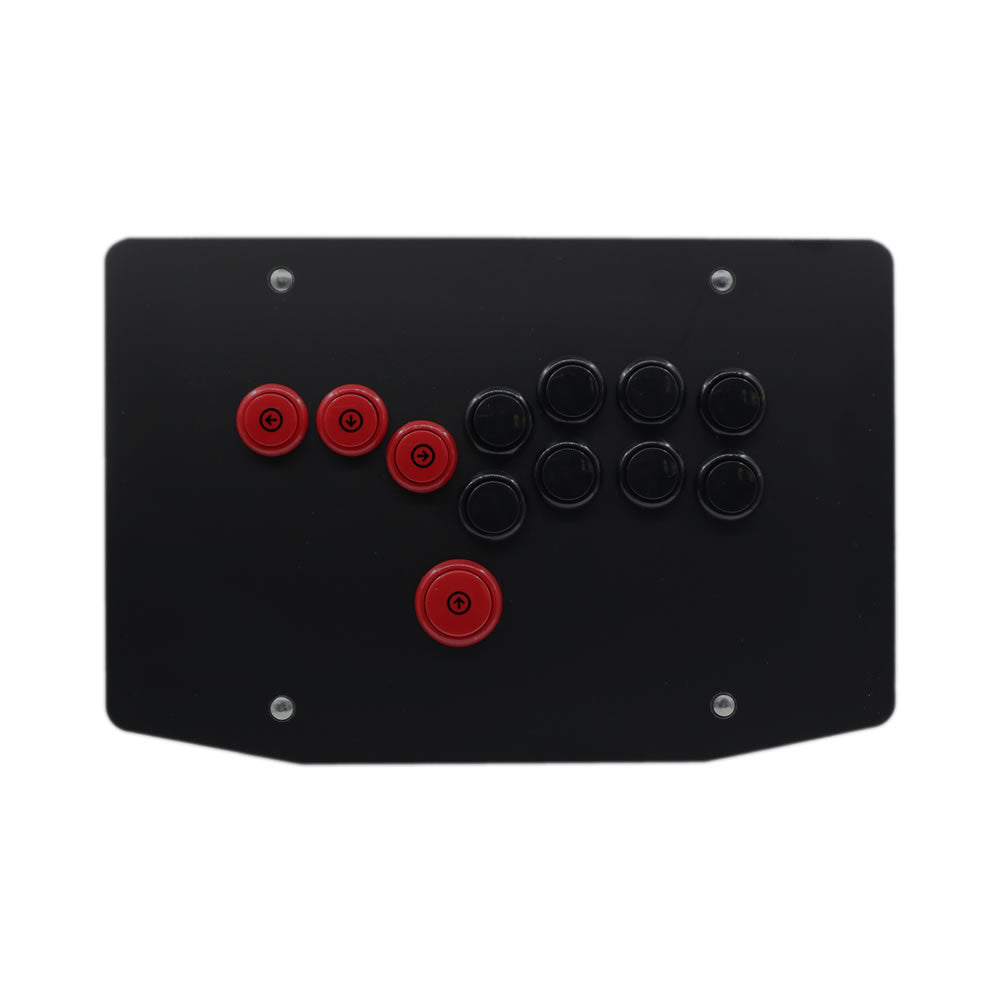 RAC-J500B All Buttons Arcade Fight Stick Game Controller Leverless-Style Joystick For PC USB