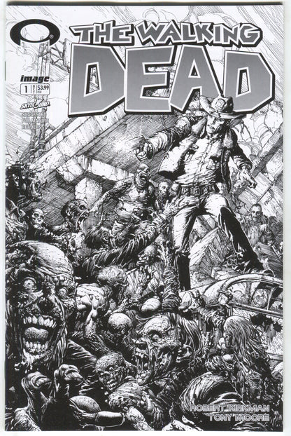 Walking Dead 1 Image 2018 15th Anniversary David Finch B&W Variant Blind Bag