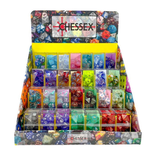 Chessex 7-Die Set (Assorted Colors) (Toys)