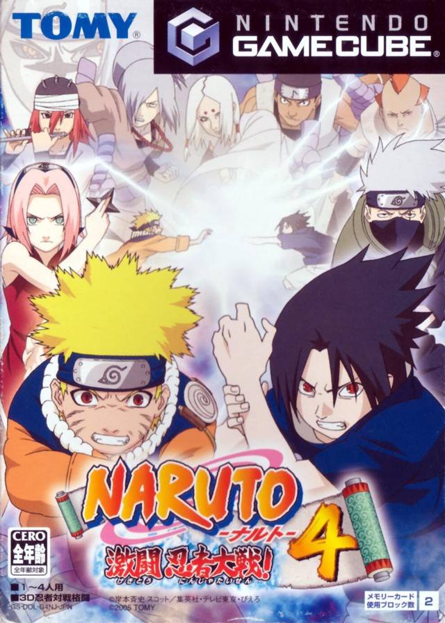 Naruto: Gekitou Ninja Taisen! 4 [Japan Import] (Gamecube)