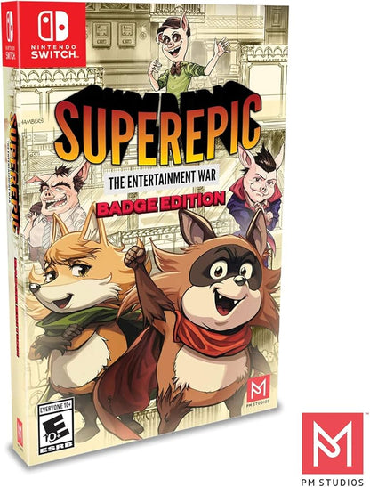 Superepic: The Entertainment War Badge Edition (Nintendo Switch)