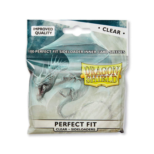 Dragon Shield Sleeves: Perfect Fit Sideloaders - Clear 100 ct. (TCG)