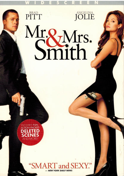 Mr. & Mrs. Smith Widescreen (DVD) (Pre-Owned)
