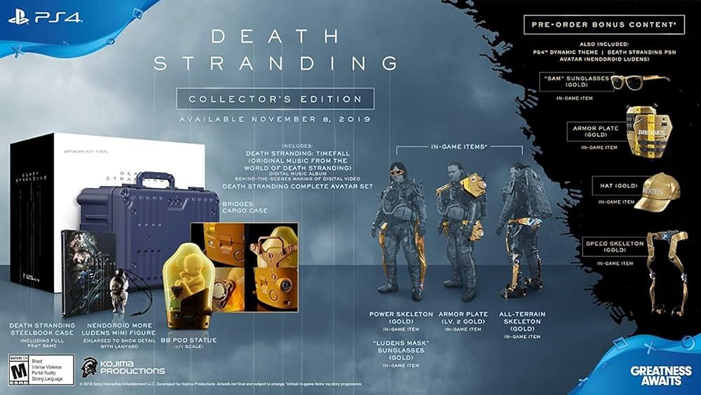 Death Stranding Collector's Edition (PlayStation 4)