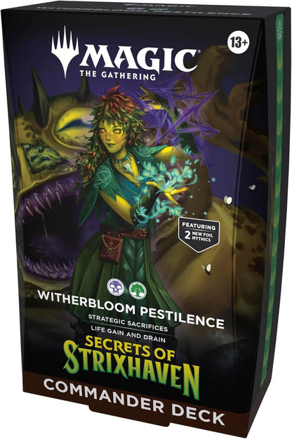 MTG: Secrets of Strixhaven Commander Deck - Witherbloom Pestilence (TCG)