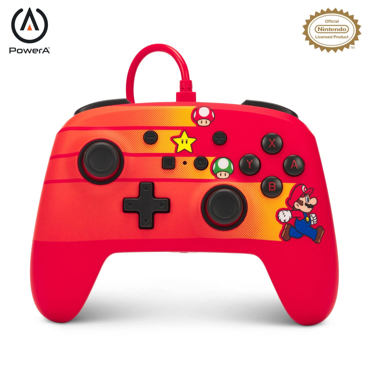 PowerA Enhanced Wired Controller for Nintendo Switch - Speedster Mario (Nintendo Switch)