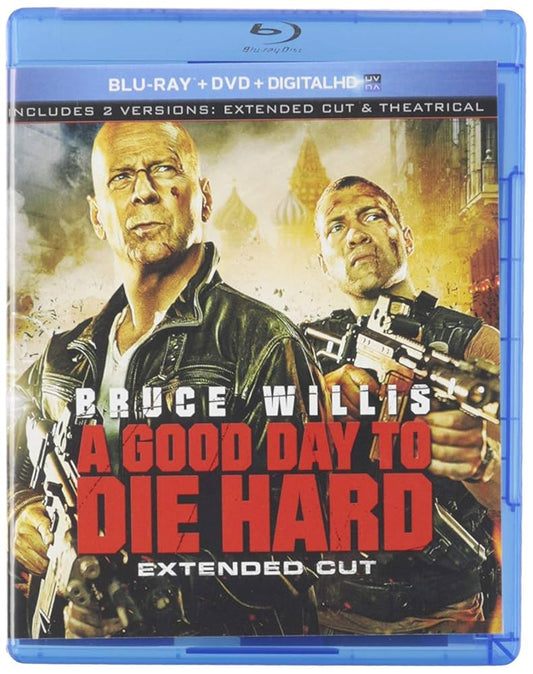 A Good Day to Die Hard Extended Cut (Blu-Ray + DVD + Digital HD) (Pre-Owned)