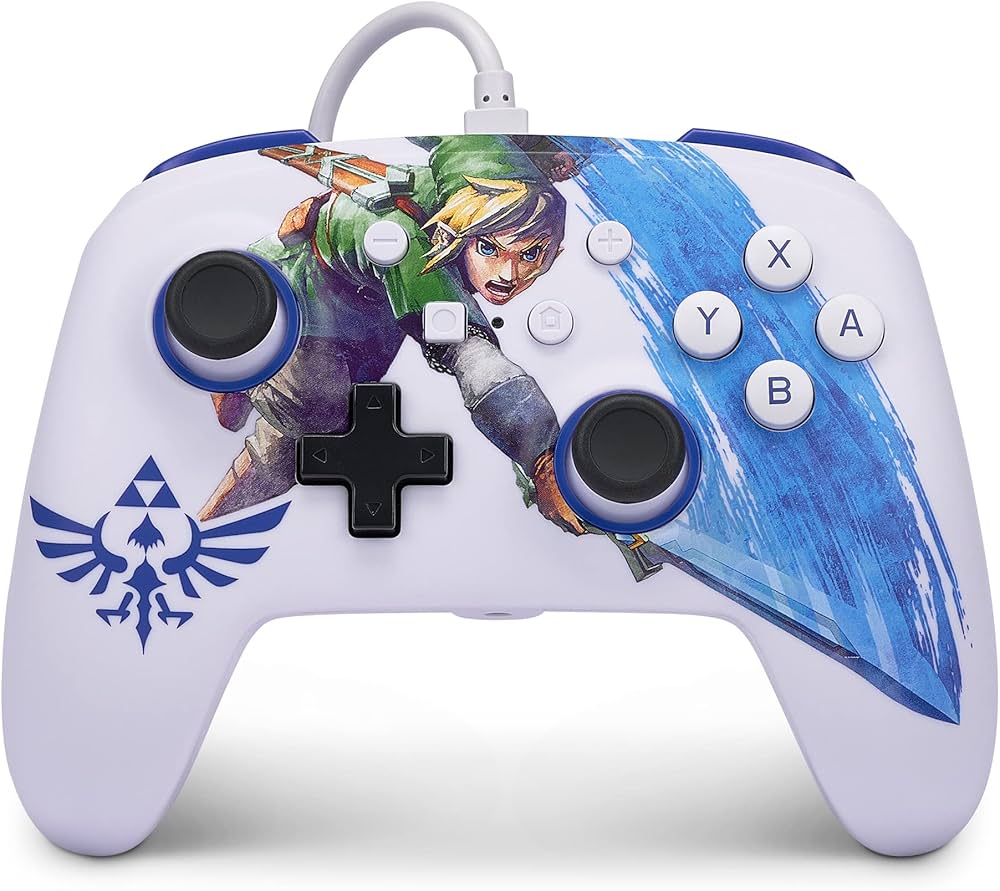 PowerA Enhanced Wired Controller - Master Sword Attack (Nintendo Switch)