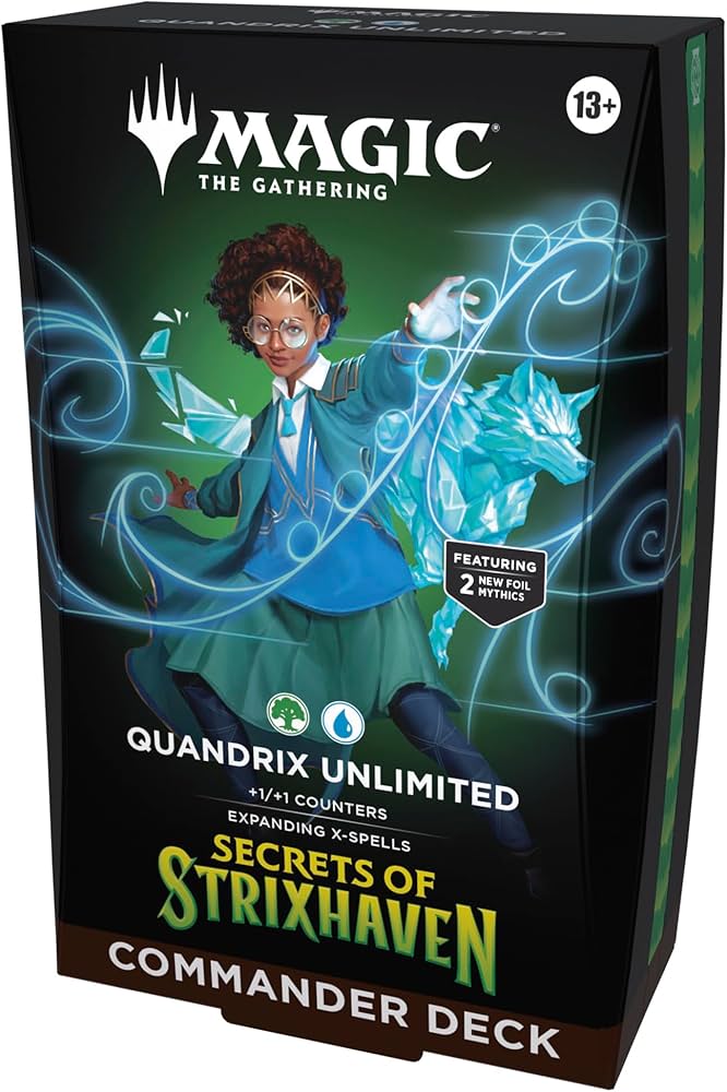 MTG: Secrets of Strixhaven Commander Deck - Quandrix Unlimited (TCG)