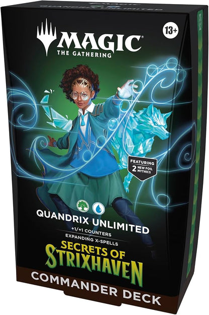 MTG: Secrets of Strixhaven Commander Deck - Quandrix Unlimited (TCG)