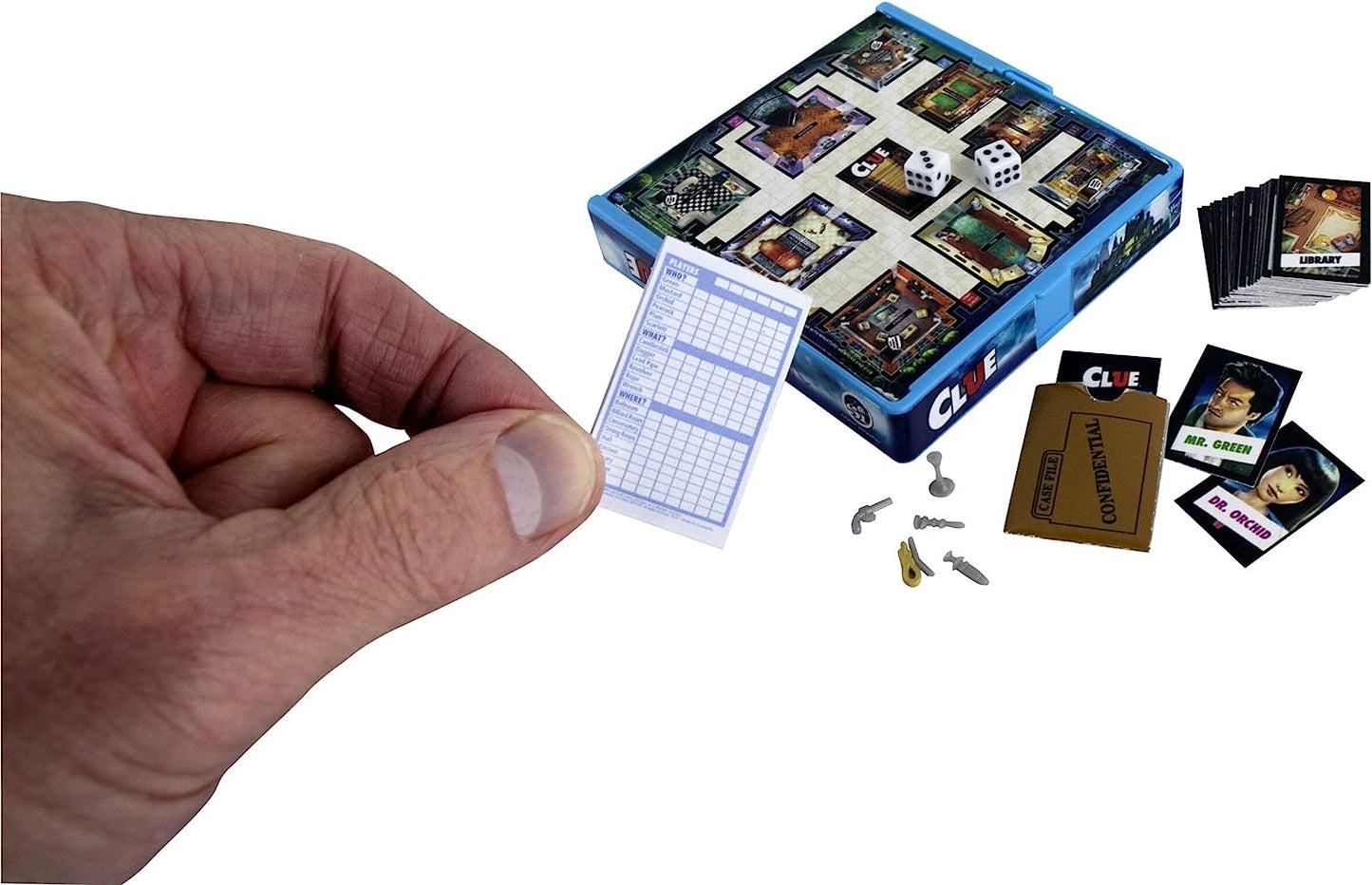 World Smallest Games - Clue (Toys)