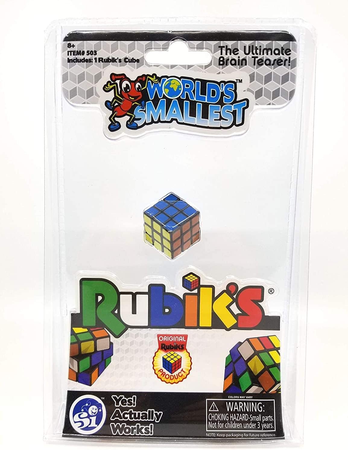 Los juegos más pequeños del mundo: el cubo de Rubic (juguetes) 