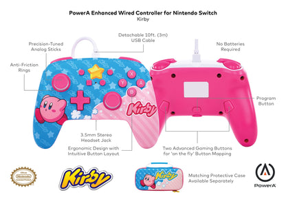 Nintendo Switch Kirby: PowerA - Enhanced Wired Controller (Nintendo Switch)