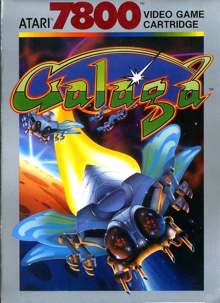 Atari 7800 Console + Galaga Bundle (Atari 7800)