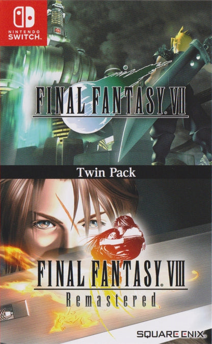 Final Fantasy VII / Final Fantasy VIII Remastered Twin Pack [Importación asiática] (Nintendo Switch)