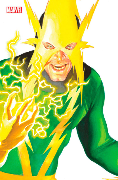 Miles Morales Spider-Man #5 B Alex Ross Timeless Electro Virgin Variant (04/12/2023) Marvel