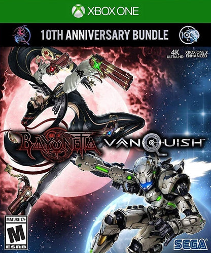 Paquete del décimo aniversario de Bayonetta y Vanquish (Xbox One)