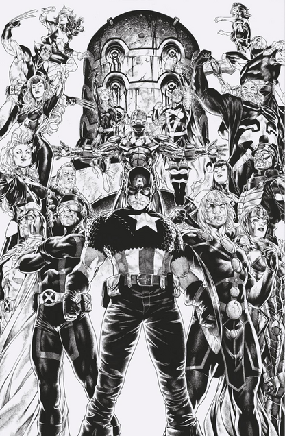 A.X.E. Judgment Day #1 1:100 Mark Brooks Virgin Variant [Axe] (07/20/2022) Marvel