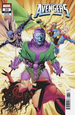 Avengers #33 D 1:25 Greg Land Variant (12/17/2025) Marvel