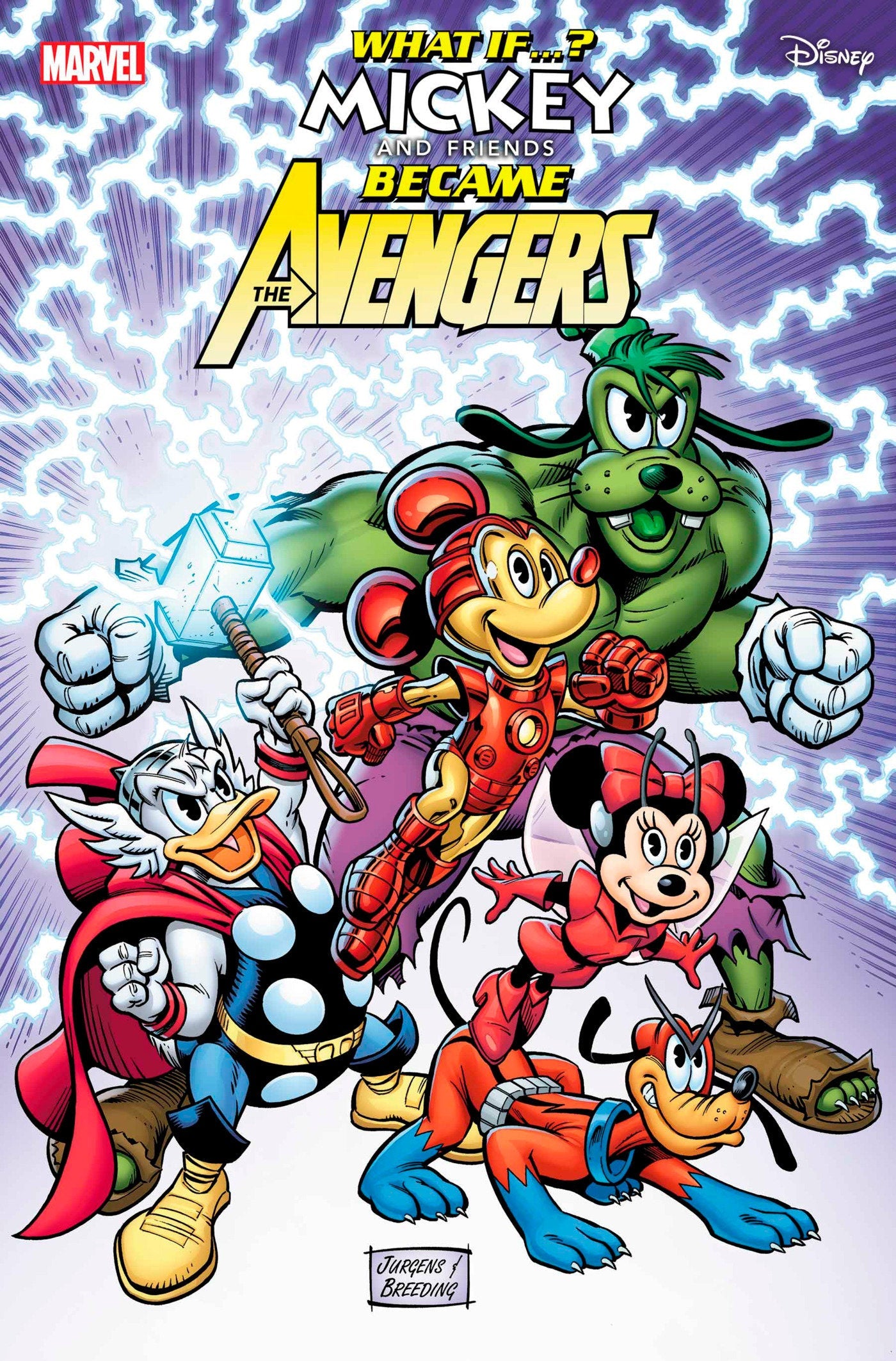 Marvel & Disney What If...? Mickey & Friends Became The Avengers #1 C Dan Jurgens  Variant (03/05/2025) Marvel