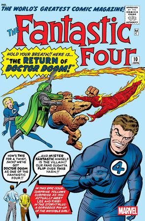Fantastic Four #10 B Facsimile Edition Foil Variant (10/08/2025) Marvel