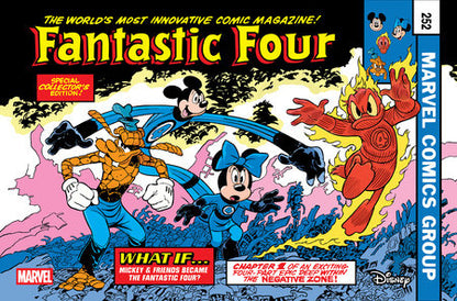 Fantastic Four #4 B Andrea Freccero Disney What If? Homage Variant (10/22/2025) Marvel