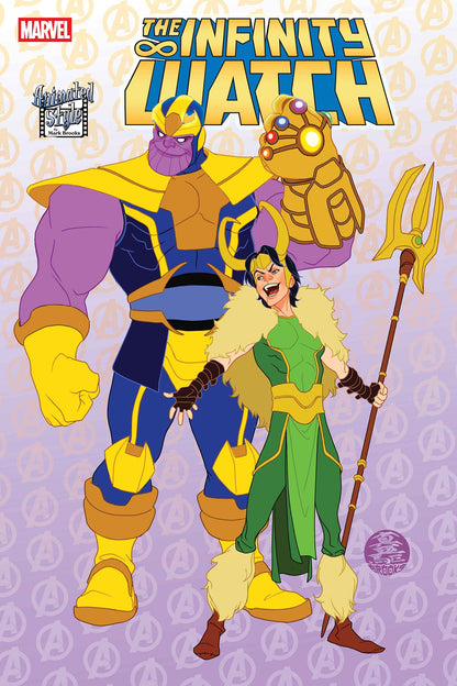 Infinity Watch #3 D Mark Brooks Animated-Style Variant (03/26/2025) Marvel