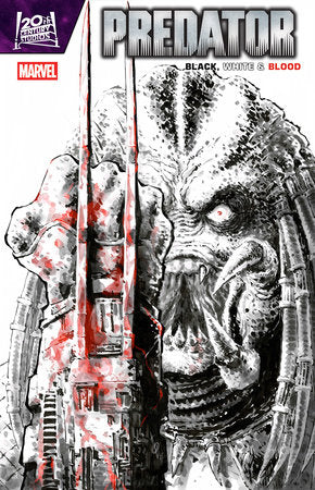 Predator Black White & Blood #3 C 1:25 Alan Quah Variant (09/24/2025) Marvel