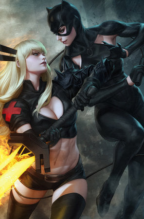 Marvel Dc Deadpool Batman #1 T 1:100 Stanley Lau Artgerm Virgin Variant (09/17/2025) Marvel