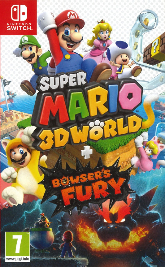 Super Mario 3D World + Bowser's Fury [European Import] (Nintendo Switch)