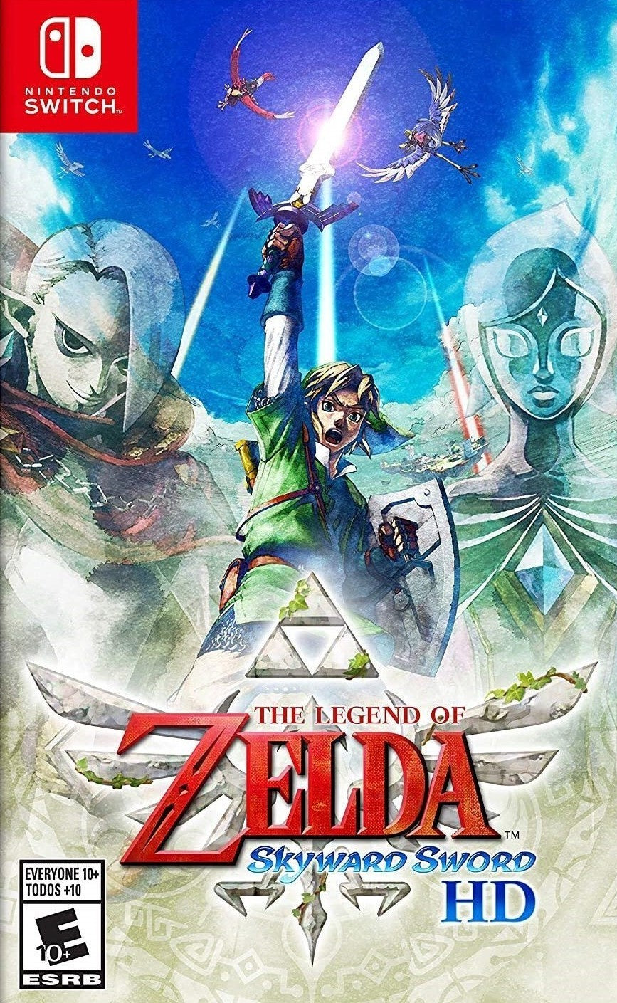 Paquete de mando The Legend of Zelda: Skyward Sword HD + (Nintendo Switch)