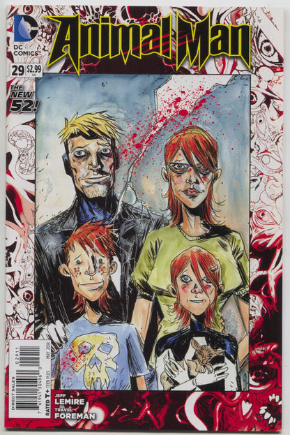 Animal Man 29 2nd Series DC 2011 NM Travel Foreman