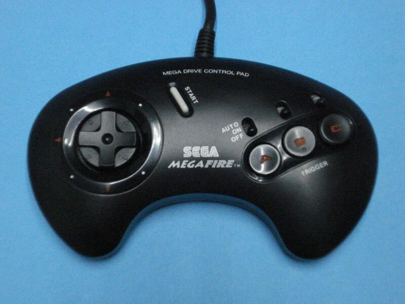 Sega Genesis Megafire 3 Button Controller (Sega Genesis)