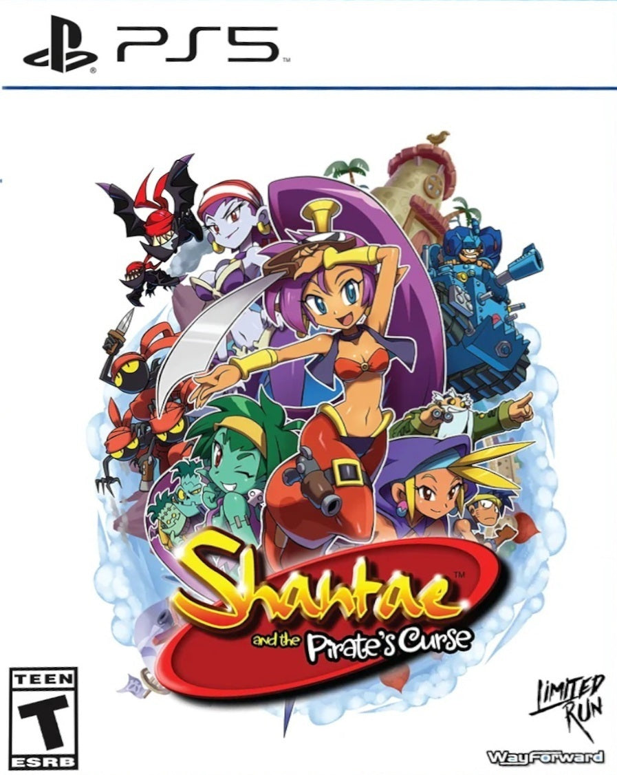 Jeu Limited Run Games Shantae and the Pirates Curse Pog avec