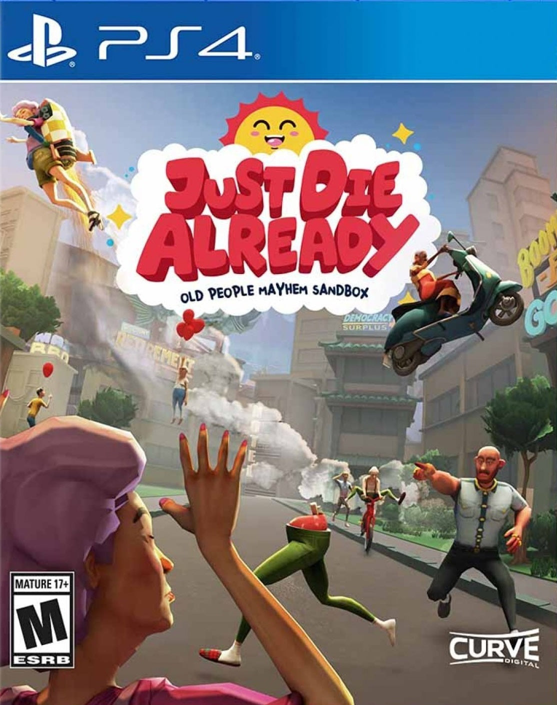 Just Die Already: Old People Mayhem Sandbox (PlayStation 4)