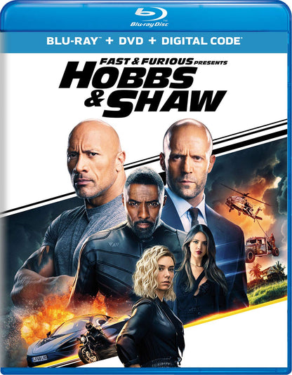 Fast & Furious Presents: Hobbs & Shaw (BLU-RAY + DVD) (Pre-Owned)