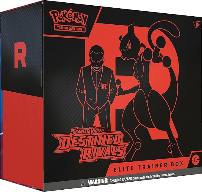 Pokemon TCG: Scarlet & Violet 10: Destined Rivals- Elite Trainer Box (TCG)