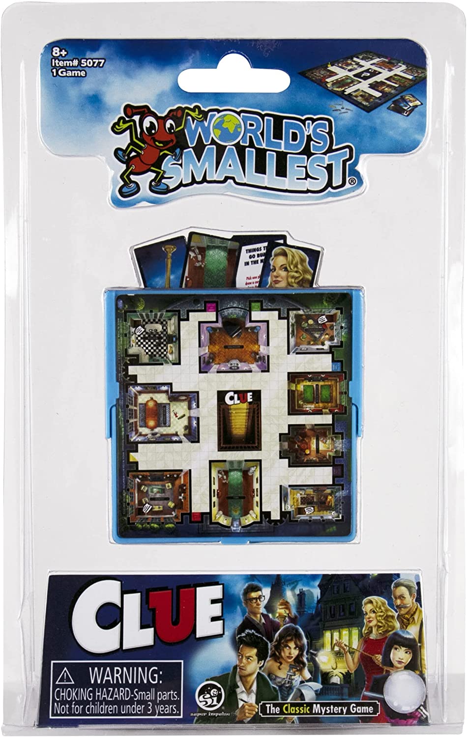 World Smallest Games - Clue (Toys)