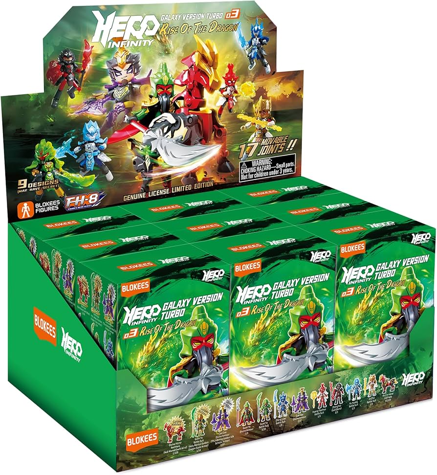 Blokees - Herospire - Galaxy Version Turbo - 03: Rise of the Dragon Model Kit (Toys)