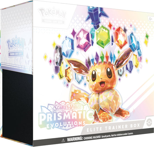 Scarlet & Violet Prismatic Evolutions- Elite Trainer Box (Toys)