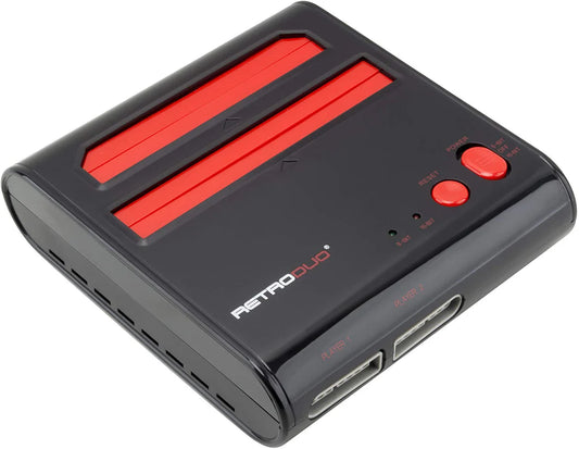 RetroBit RetroDuo Black/Red Variant (Super Nintendo)