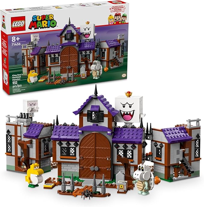 LEGO 71436 Super Mario™ King Boo’s Haunted Mansion Set (LEGO)