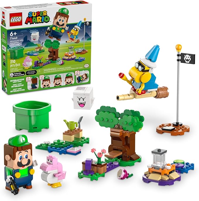 LEGO 71440 Super Mario Adventures with Interactive LEGO Luigi (LEGO)