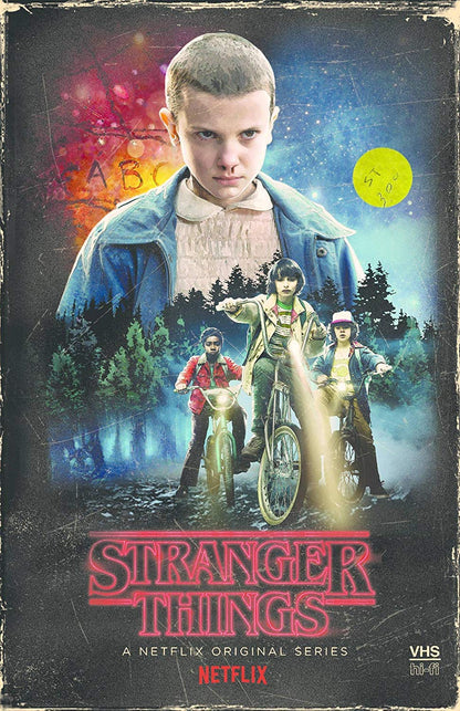 Stranger Things: Season One: 4-Disc DVD/Blu-Ray Collector's Edition Box Set (Exclusive VHS Box Style Packaging) (Blu-Ray + DVD) (Pre-Owned)