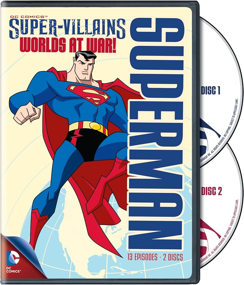 DC Super Villains Superman: Worlds At War! (DVD)